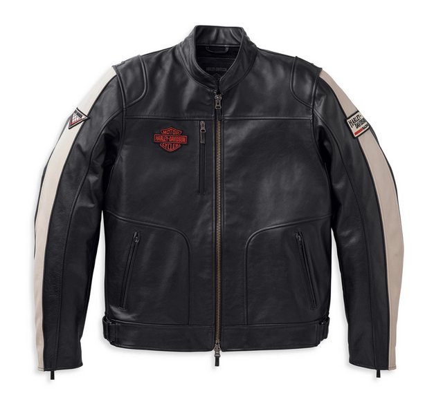 HARLEY-DAVIDSON Bikerjacke Herren Enduro Bar & Shield Lederjacke Motorradja günstig online kaufen