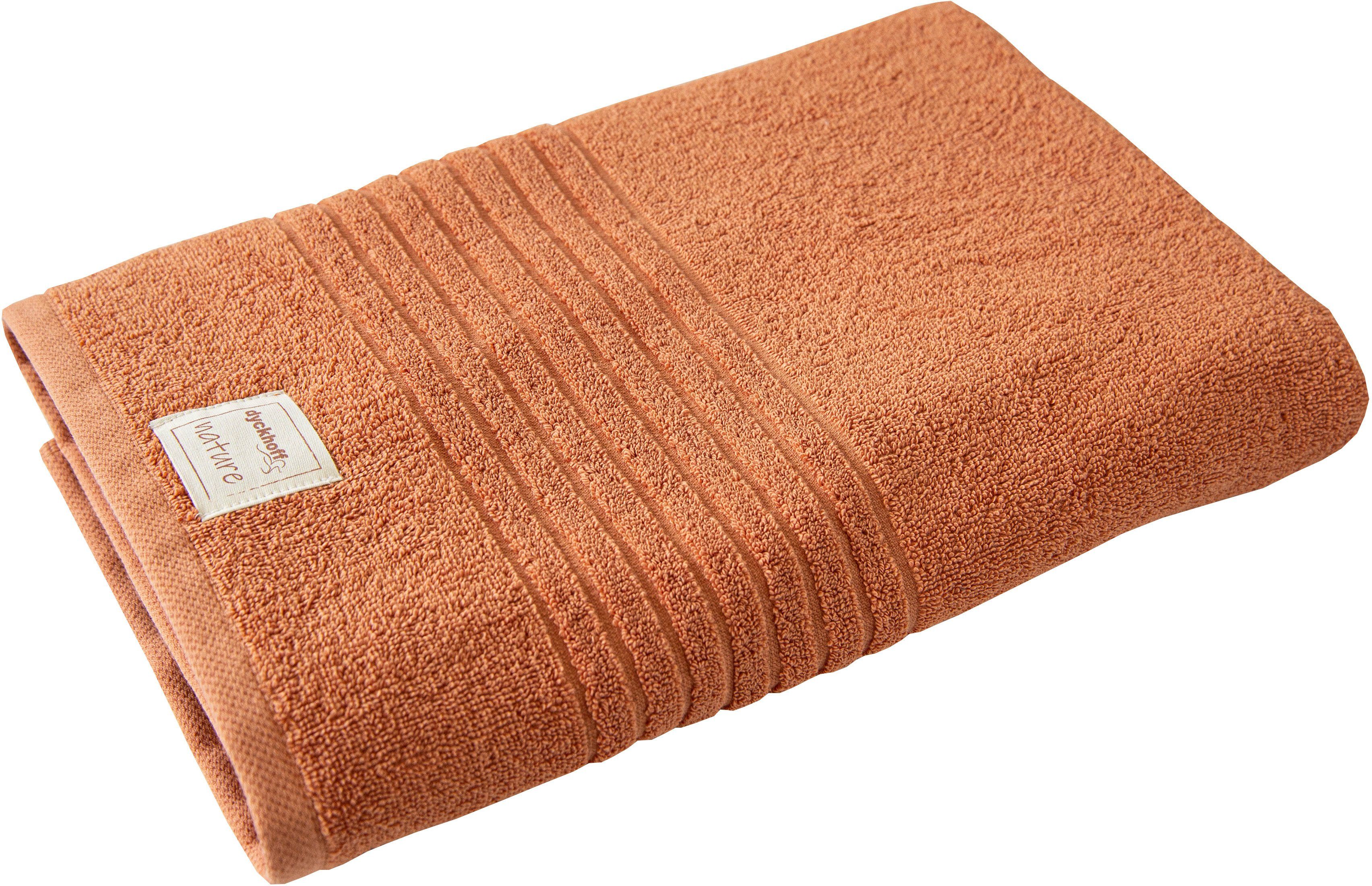 Dyckhoff Duschtuch Nature, Frottier (1-St) günstig online kaufen