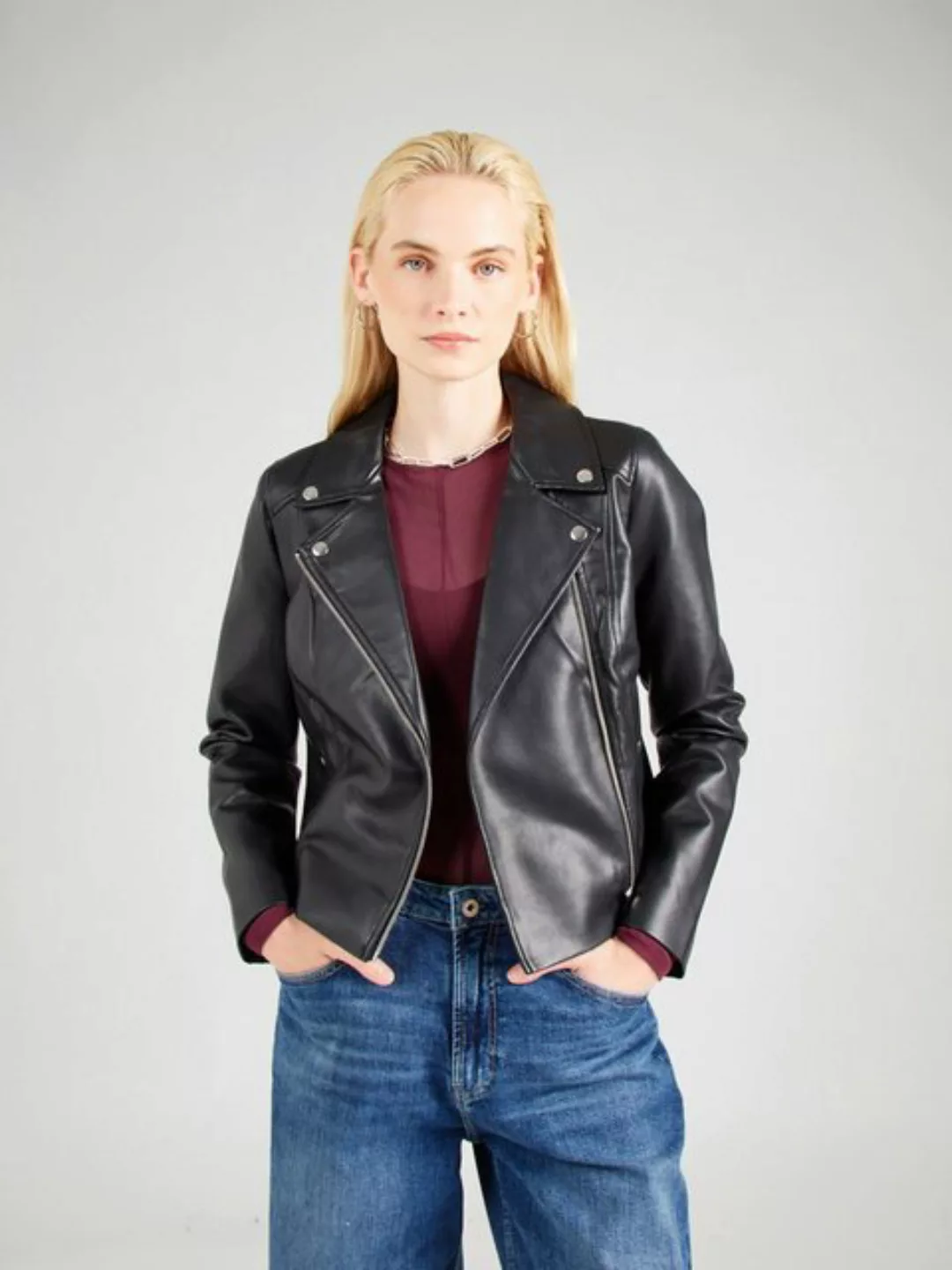 Vero Moda Lederjacke VMRILEYMIE (1-St) günstig online kaufen