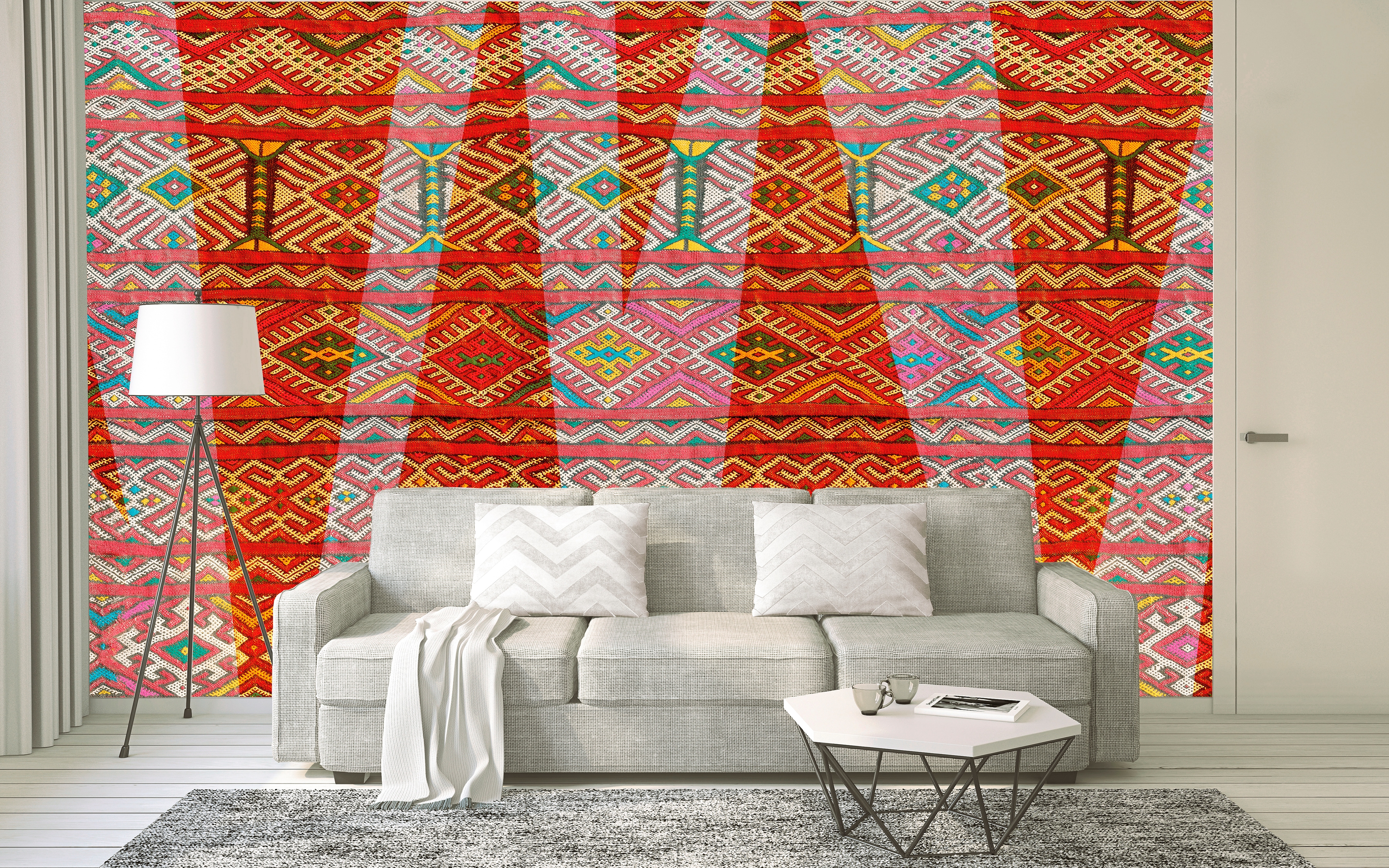 Architects Paper Fototapete »Atelier 47 Carpet Pattern 3«, gestreift, Vlies günstig online kaufen