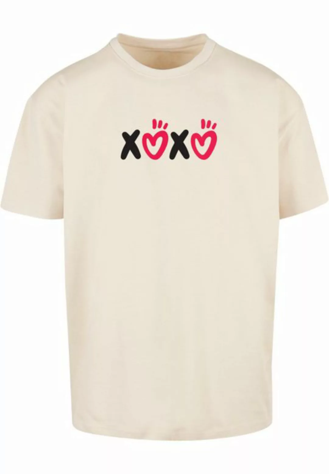 Merchcode T-Shirt Merchcode Herren Valentines Day - XOXO Heavy Oversized Te günstig online kaufen