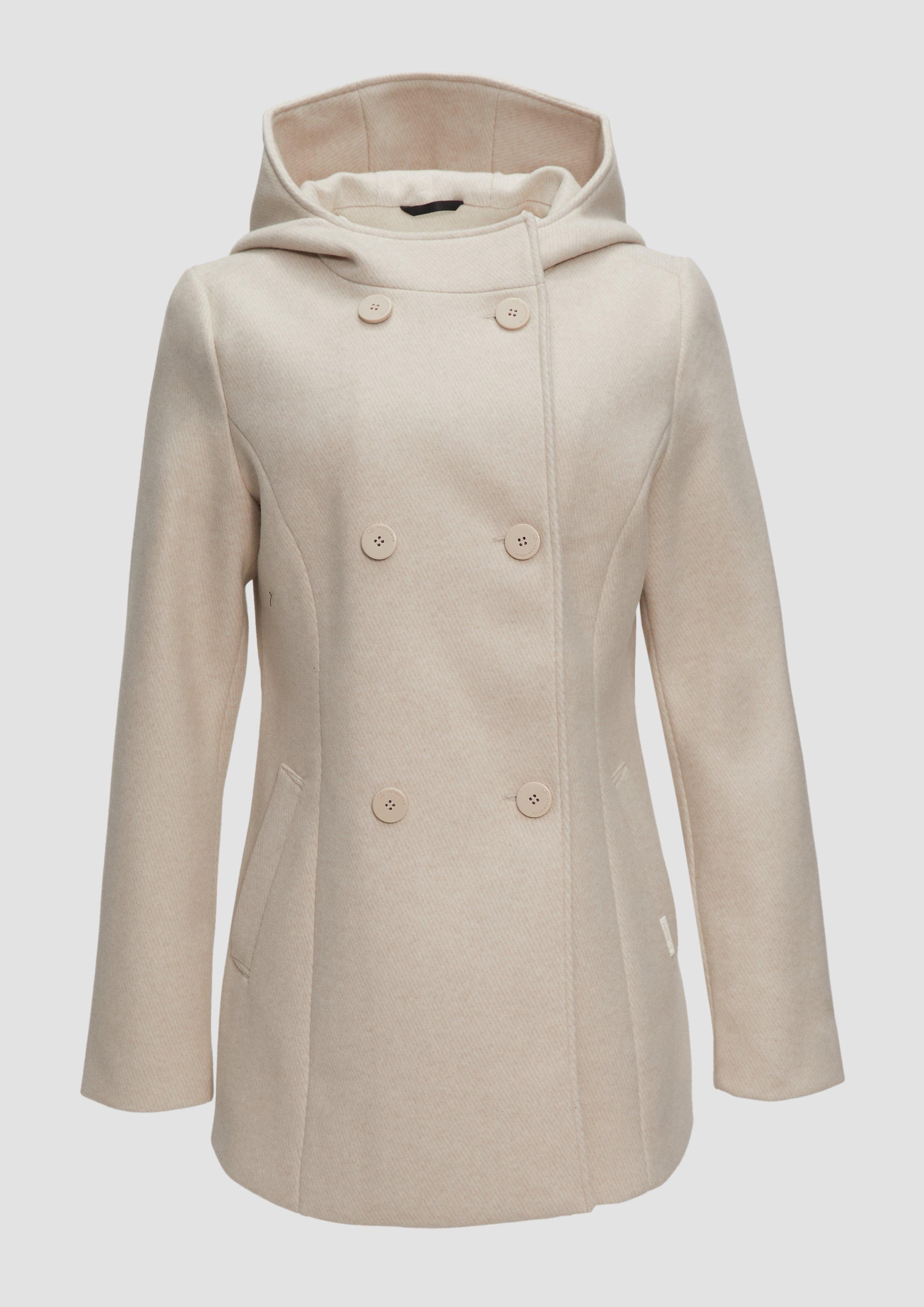 QS Outdoorjacke Jacke mit Kapuze in günstig online kaufen