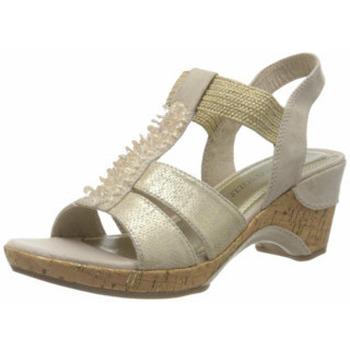 Marco Tozzi  Sandalen Keilsandalen für Damen in beige günstig online kaufen