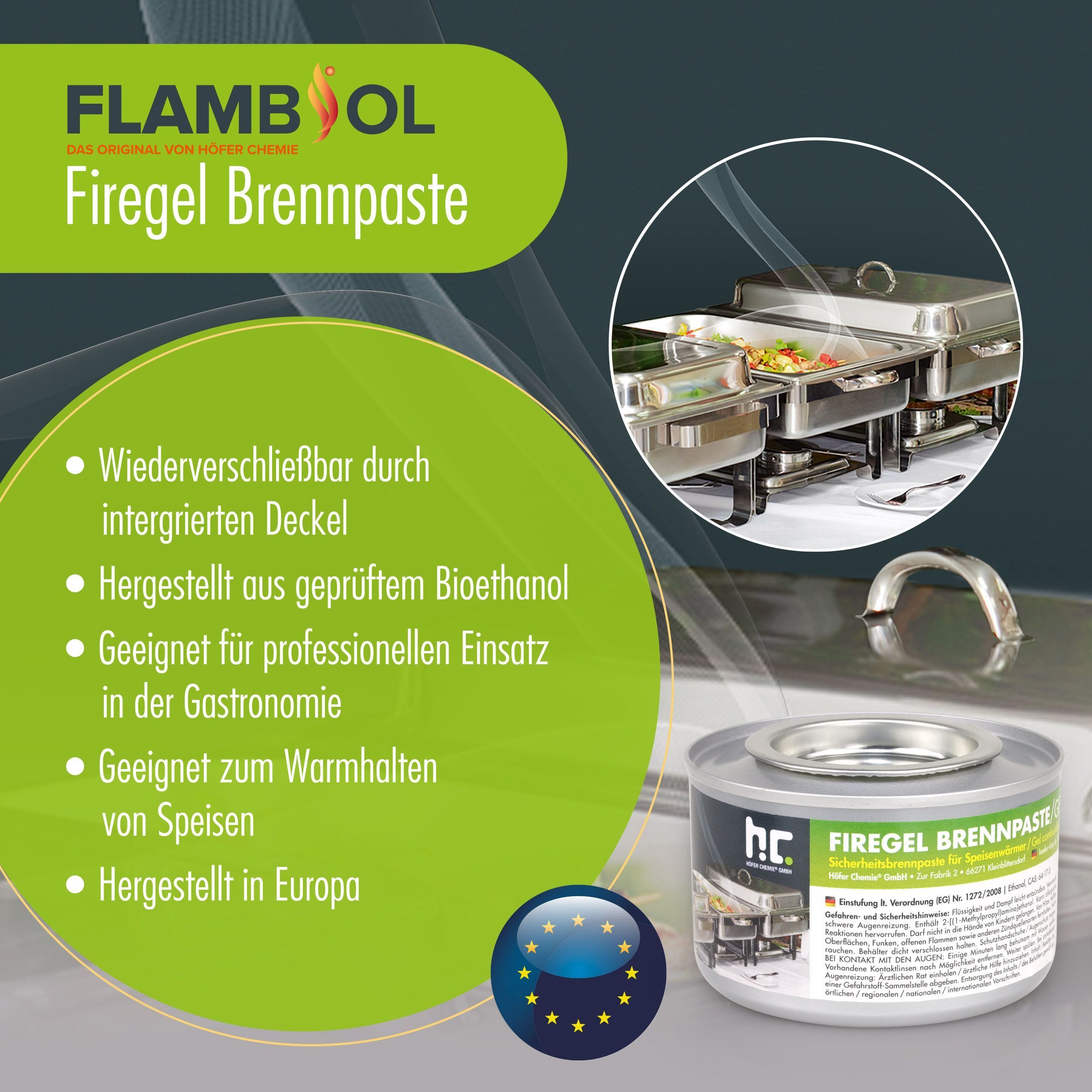 Höfer Chemie GmbH Brennpaste 24x 200g günstig online kaufen
