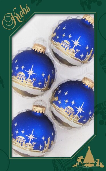 Krebs Glas Lauscha Weihnachtsbaumkugel »Bethlehem, Weihnachtsdeko, Christba günstig online kaufen
