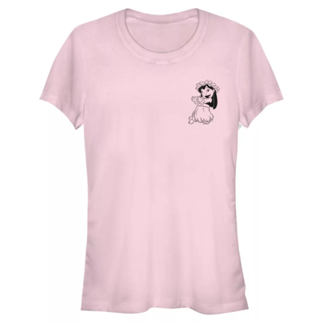 Disney Classics - Lilo & Stitch - Lilo Vintage Lined - Frauen T-Shirt günstig online kaufen