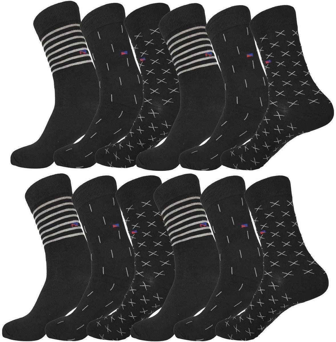 EloModa Basicsocken 12 Paar Herren Socken günstig online kaufen