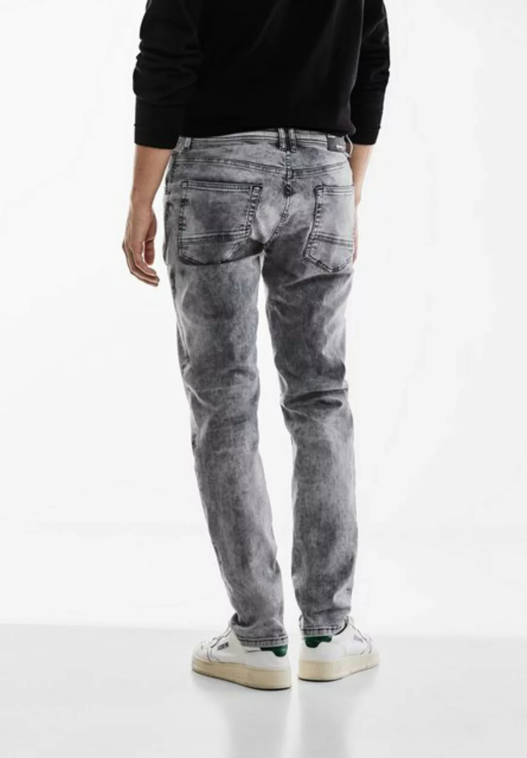 STREET ONE MEN Gerade Jeans Middle Waist günstig online kaufen