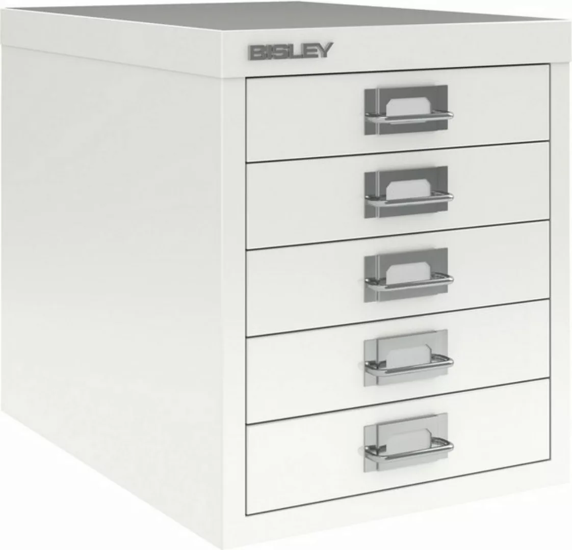 Bisley Aktenschrank MultiDrawer Schubladenschrank in Verkehrsweiß - Maße: H günstig online kaufen