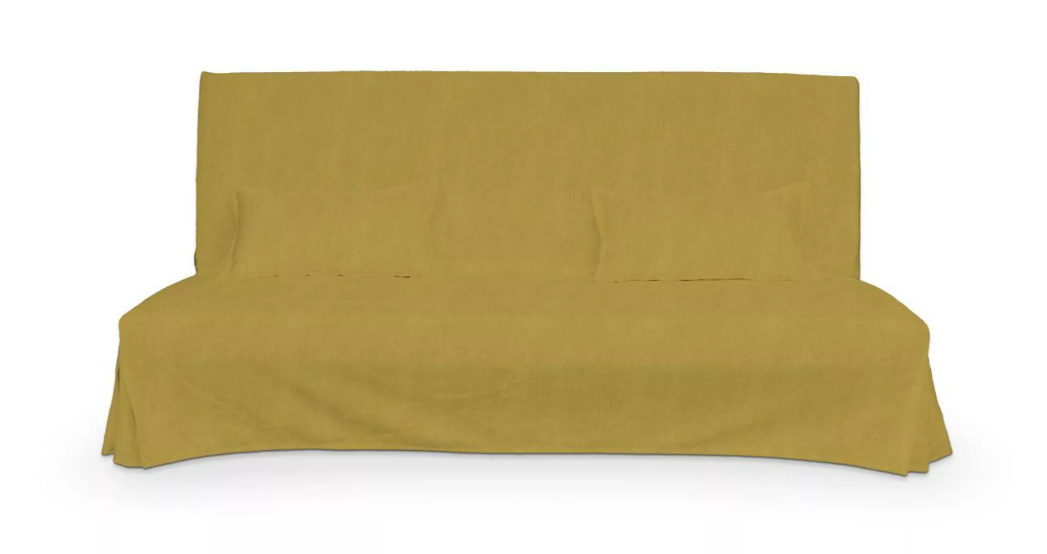Bezug für Beddinge Sofa, lang mit zwei Kissenhüllen, senffarbe, Bezug für B günstig online kaufen