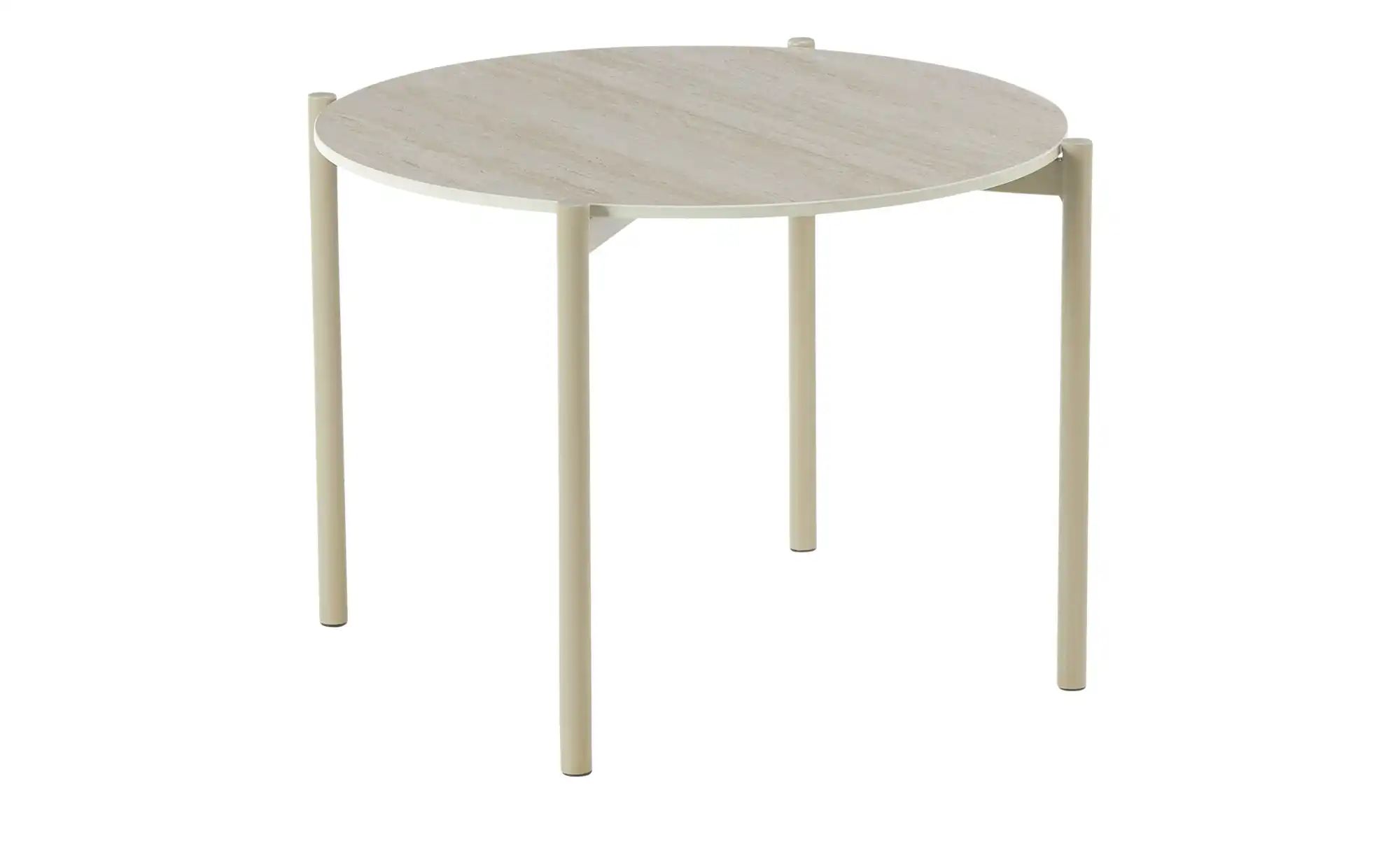 Couchtisch  Basiluzzo ¦ beige ¦ Maße (cm): H: 45  Ø: 60 Tische > Couchtisch günstig online kaufen
