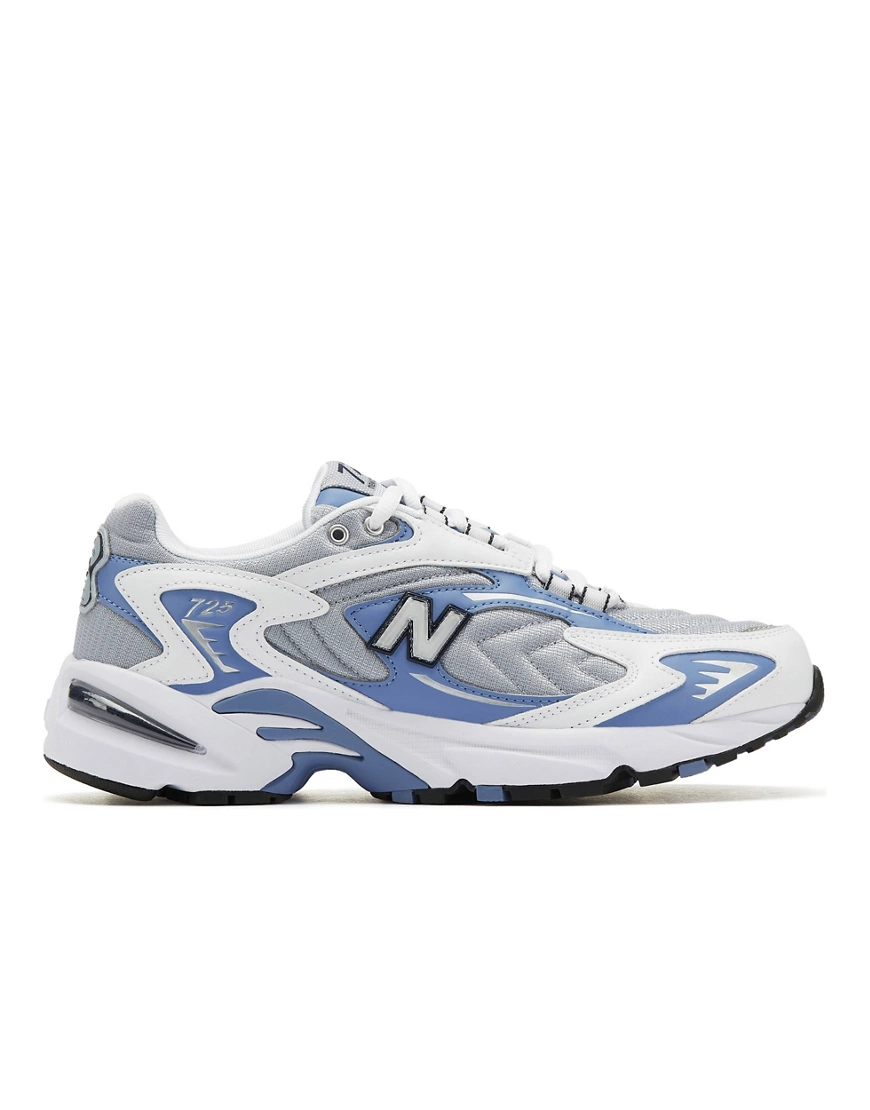 New Balance – 725 Premium – Sneaker in Weiß, Blau und Silber günstig online kaufen