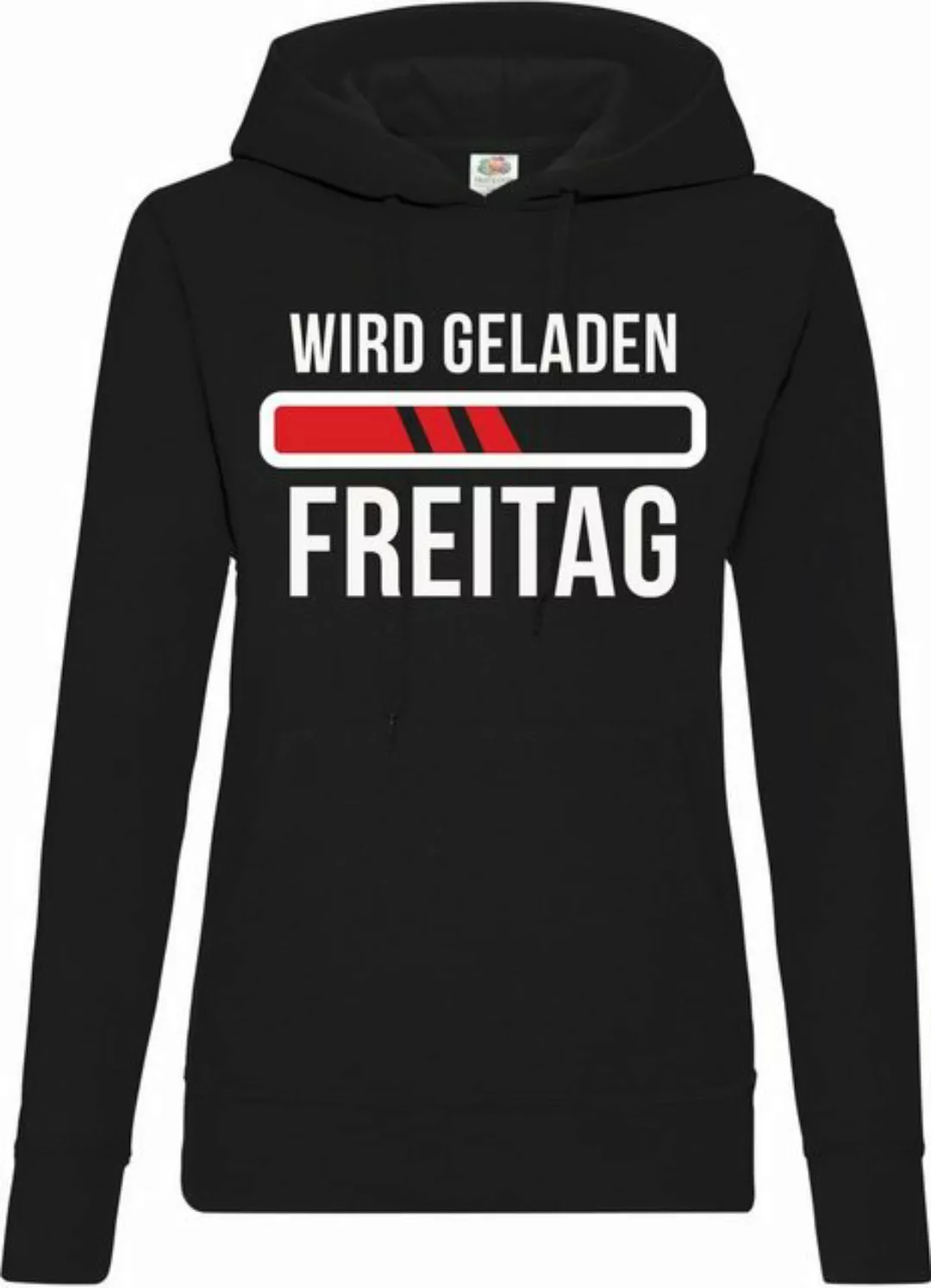 Youth Designz Kapuzenpullover "Freitag Wird Geladen" Damen Hoodie Pullover günstig online kaufen