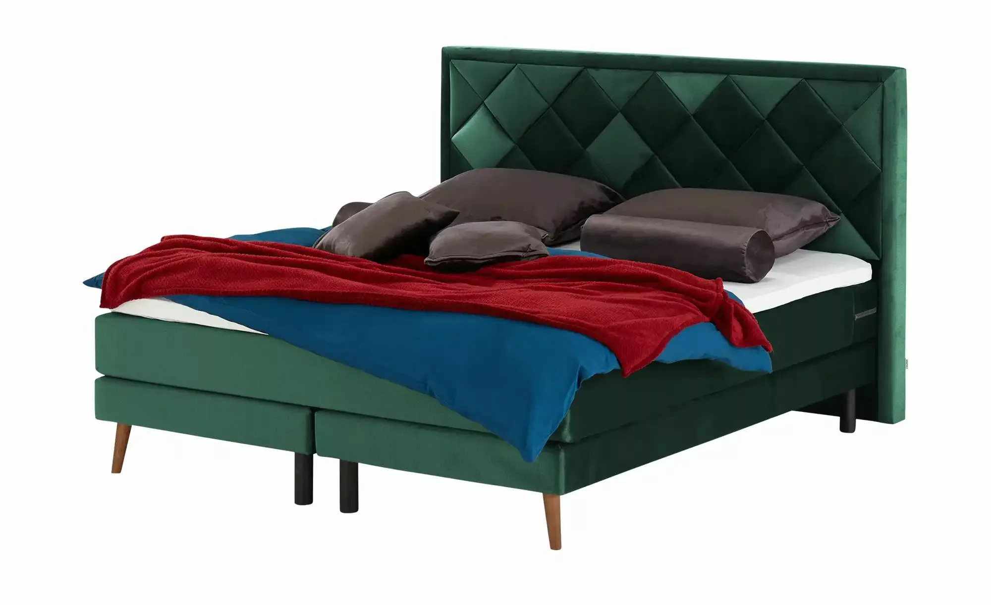 Playboy Boxspringbett  Audrey ¦ türkis/petrol ¦ Maße (cm): B: 190 H: 118 Be günstig online kaufen