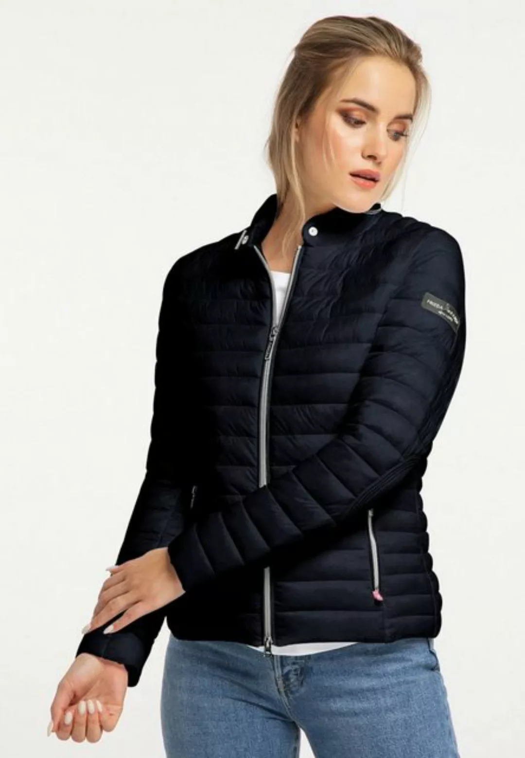 Frieda & Freddies NY Kurzjacke Fake Down Jacket, Judy mit dezenten Farbdeta günstig online kaufen