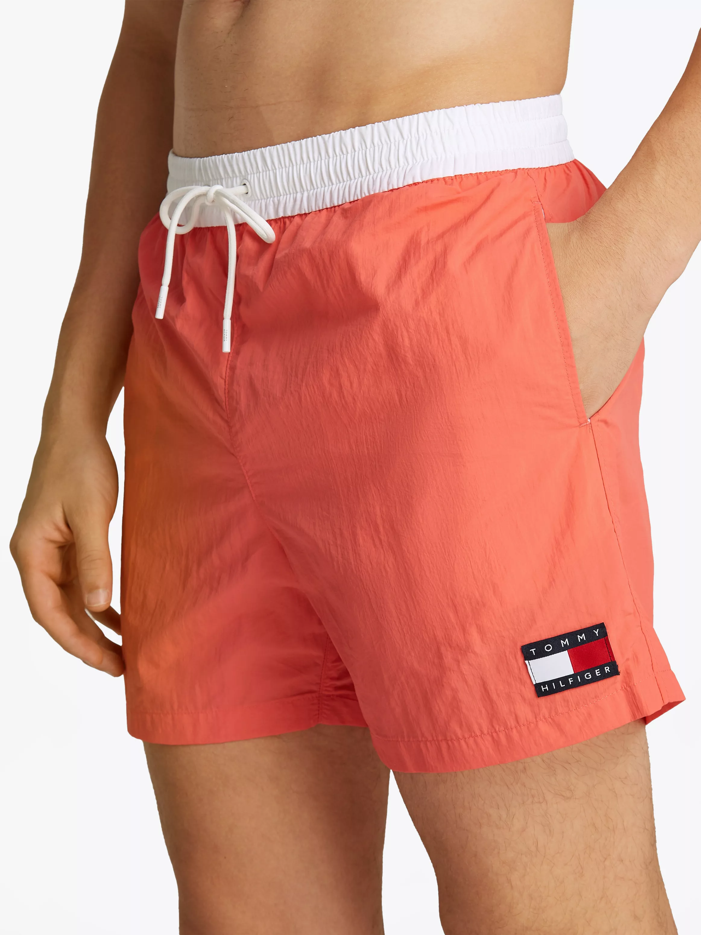 Tommy Hilfiger Swimwear Badeshorts "MEDIUM DRAWSTRING", mit Logo-Patch, mit günstig online kaufen