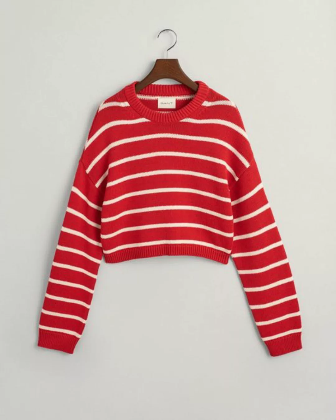 Gant Rundhalspullover STRIPED C-NECK günstig online kaufen