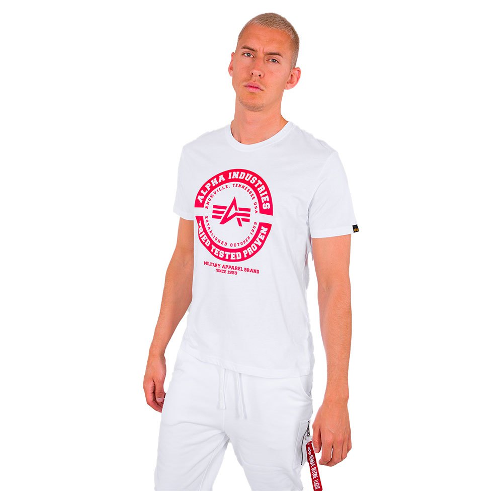 Alpha Industries Ttp Kurzärmeliges T-shirt 2XL White günstig online kaufen