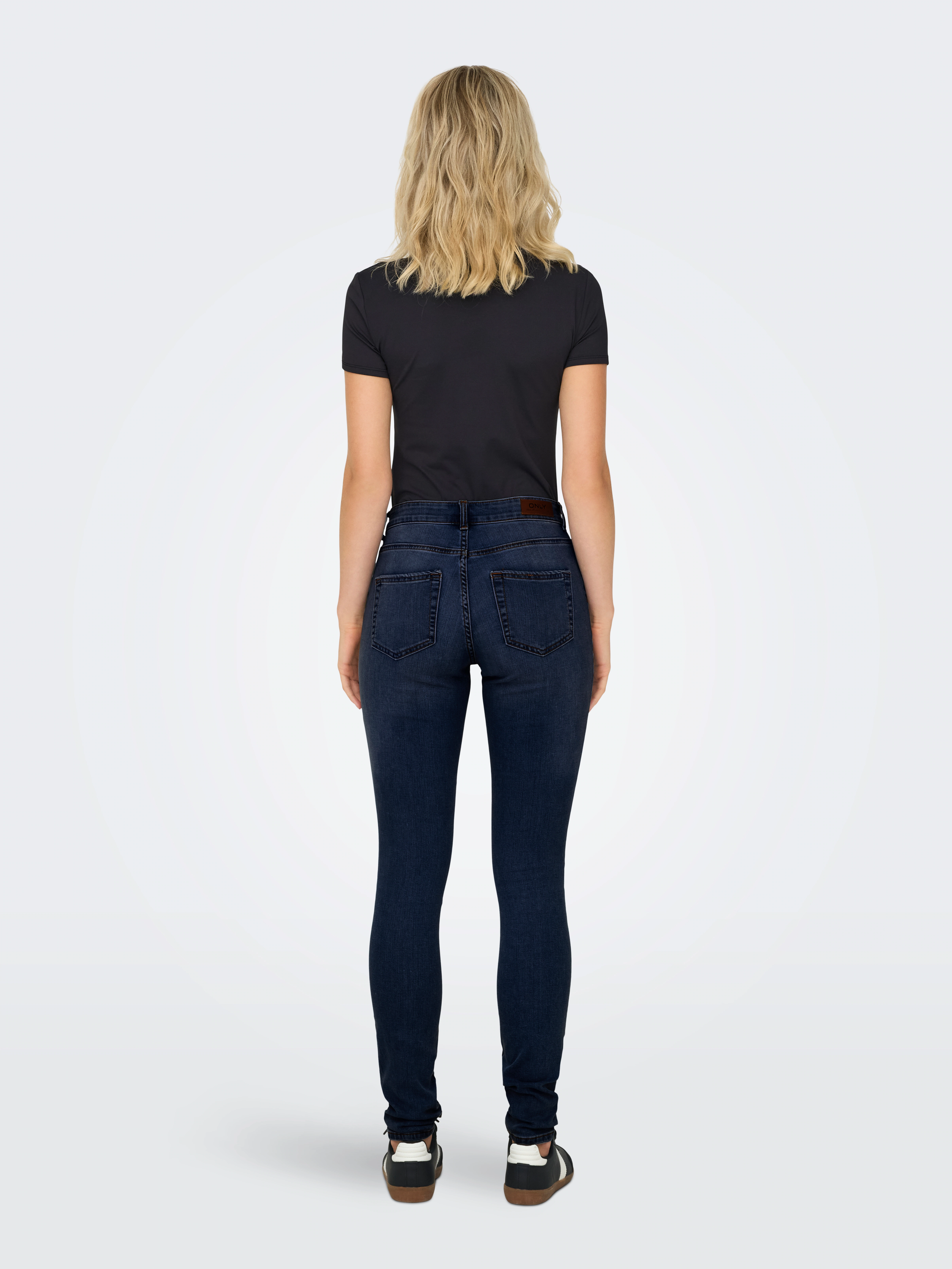 ONLY Skinny-fit-Jeans "ONLHUSH MID SK VIS BUTTON DNM BOX X" günstig online kaufen