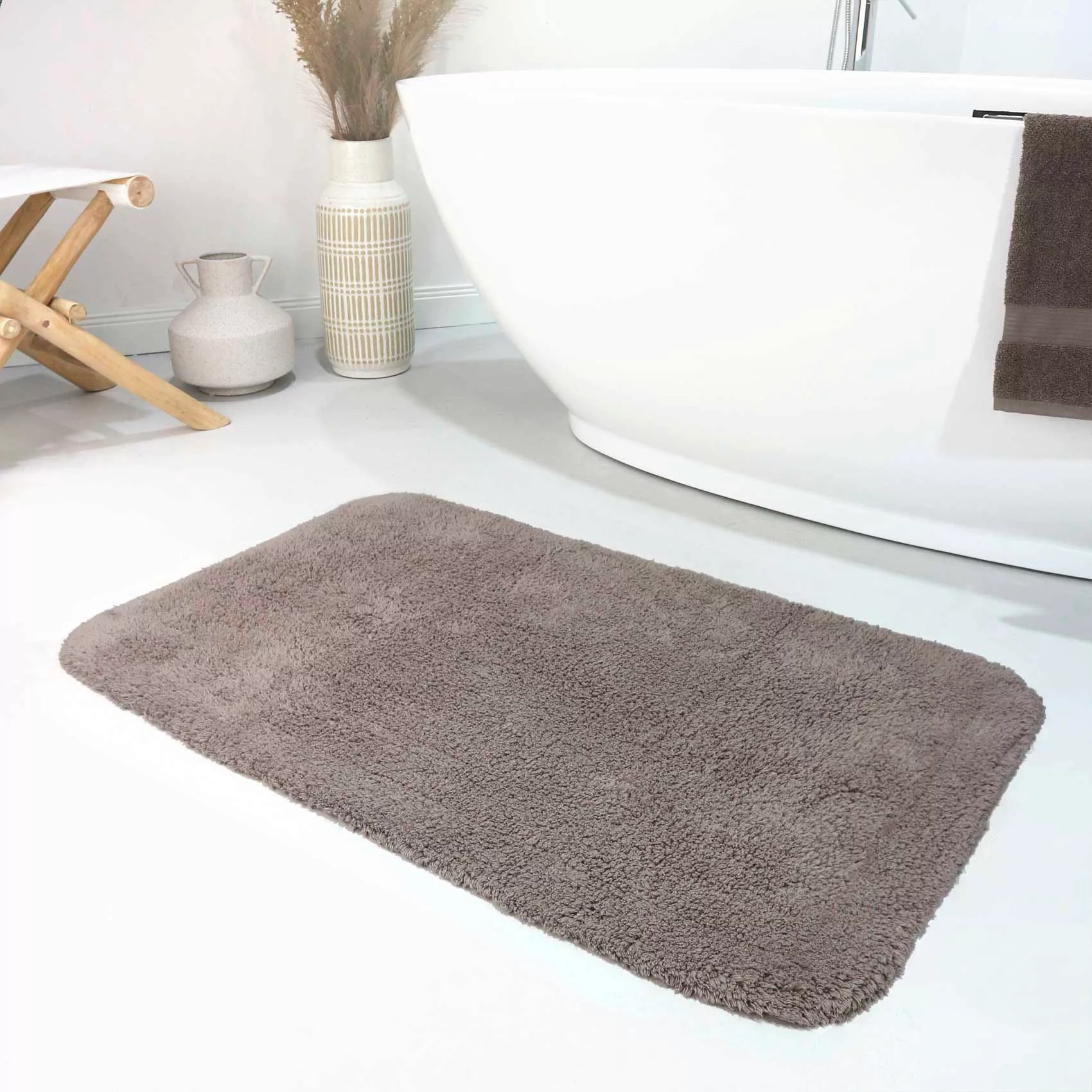 Wecon home Basics Badematte »Ole WB-2721«, Höhe 20 mm, fußbodenheizungsgeei günstig online kaufen