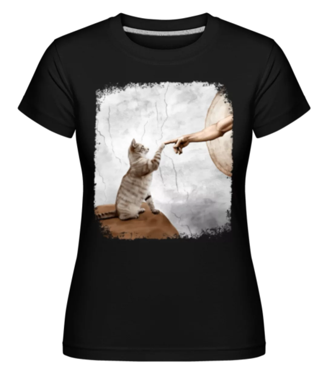 Die Erschaffung Katers · Shirtinator Frauen T-Shirt günstig online kaufen