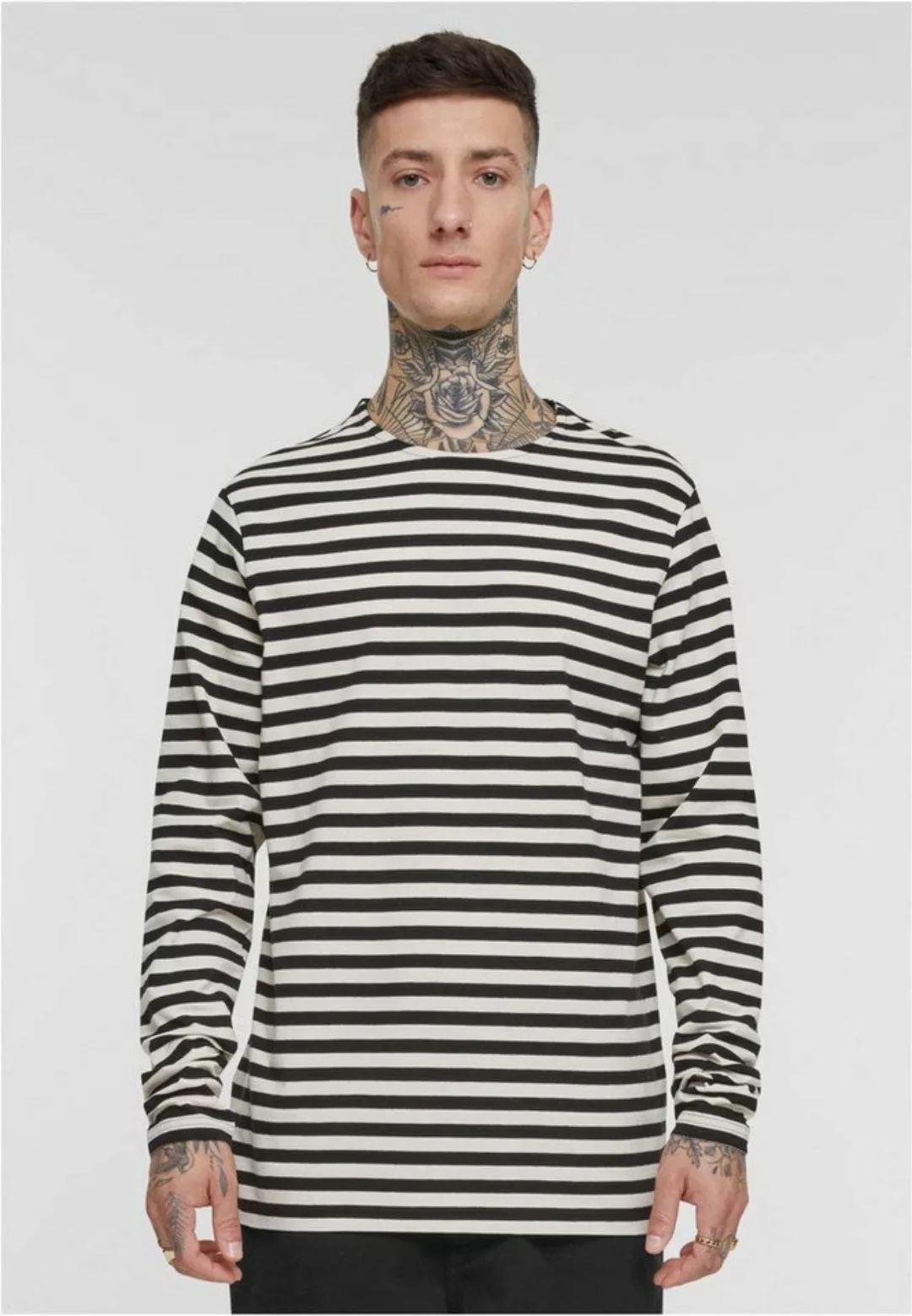 URBAN CLASSICS Longsleeve Regular Stripe LS günstig online kaufen