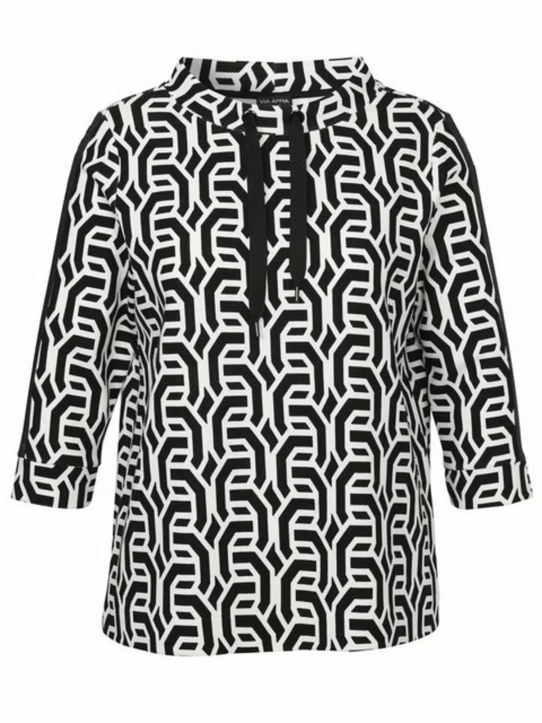 VIA APPIA DUE Sweatshirt mit abstraktem Muster günstig online kaufen