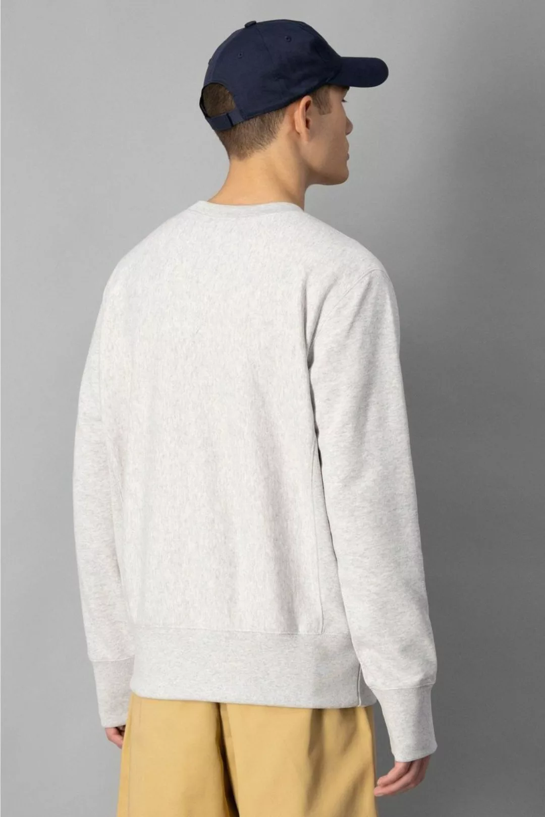 Champion Sweater Logo Berkely Grau - Größe XL günstig online kaufen