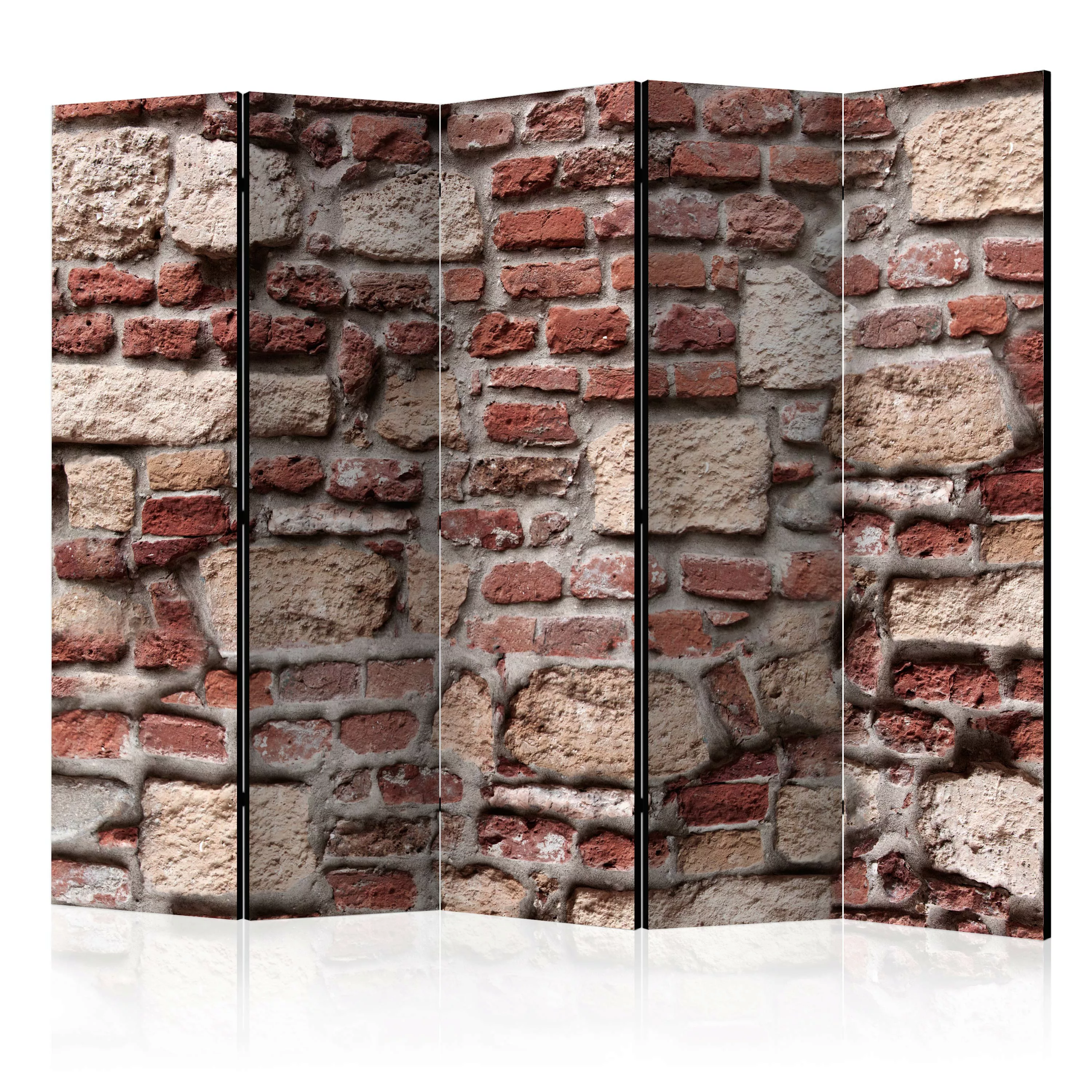 5-teiliges Paravent - Vintage Wall Ii [room Dividers] günstig online kaufen