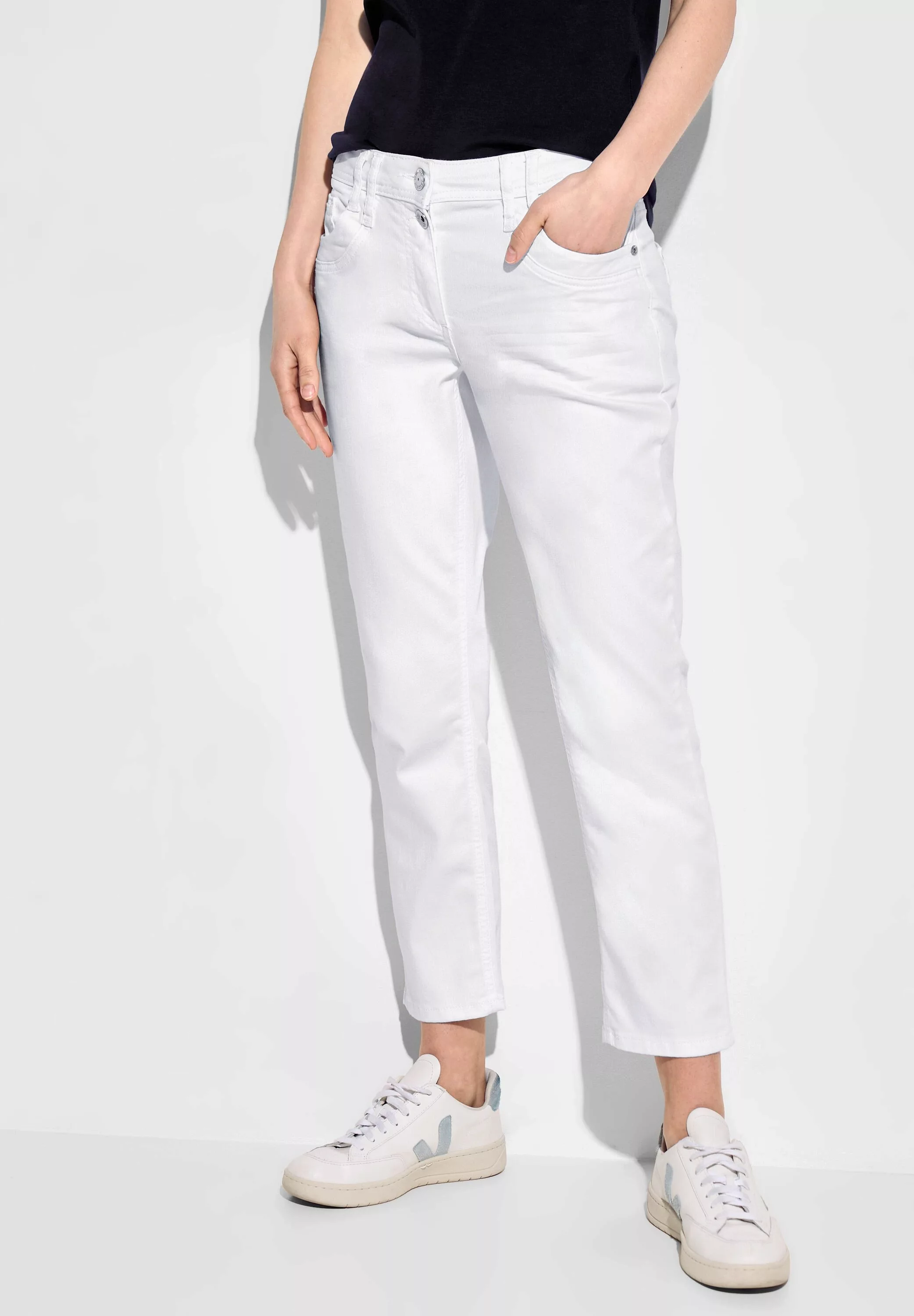 Cecil Slim-fit-Jeans, Middle Waist günstig online kaufen