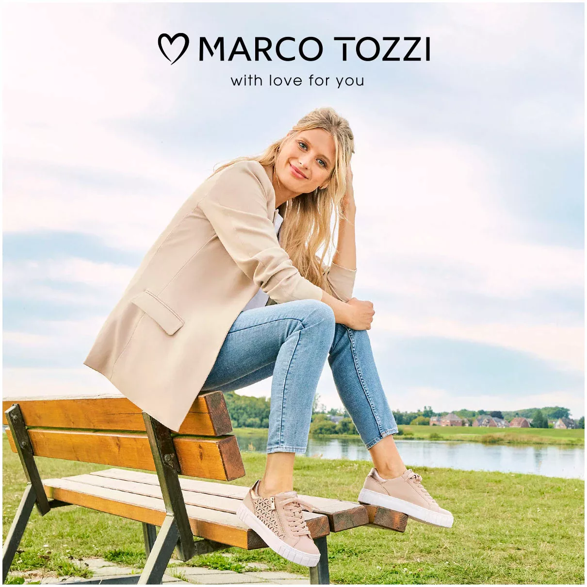 Marco Tozzi Sneaker Damen weiß günstig online kaufen