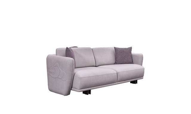 JVmoebel 3-Sitzer Modern Dreisitzer Couch Sofa 3 Sitzer Grau Polstersofa De günstig online kaufen