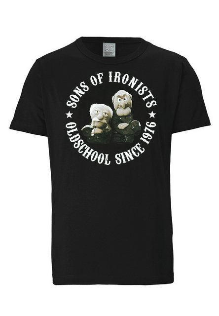 LOGOSHIRT T-Shirt Muppets - Waldorf & Statler - Sons Of Ironists mit coolem günstig online kaufen