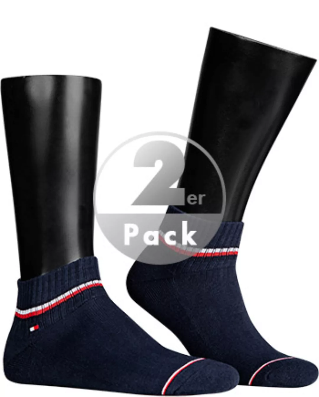 Tommy Hilfiger 2er-Pack Kurzsocken in sportlichem Design günstig online kaufen