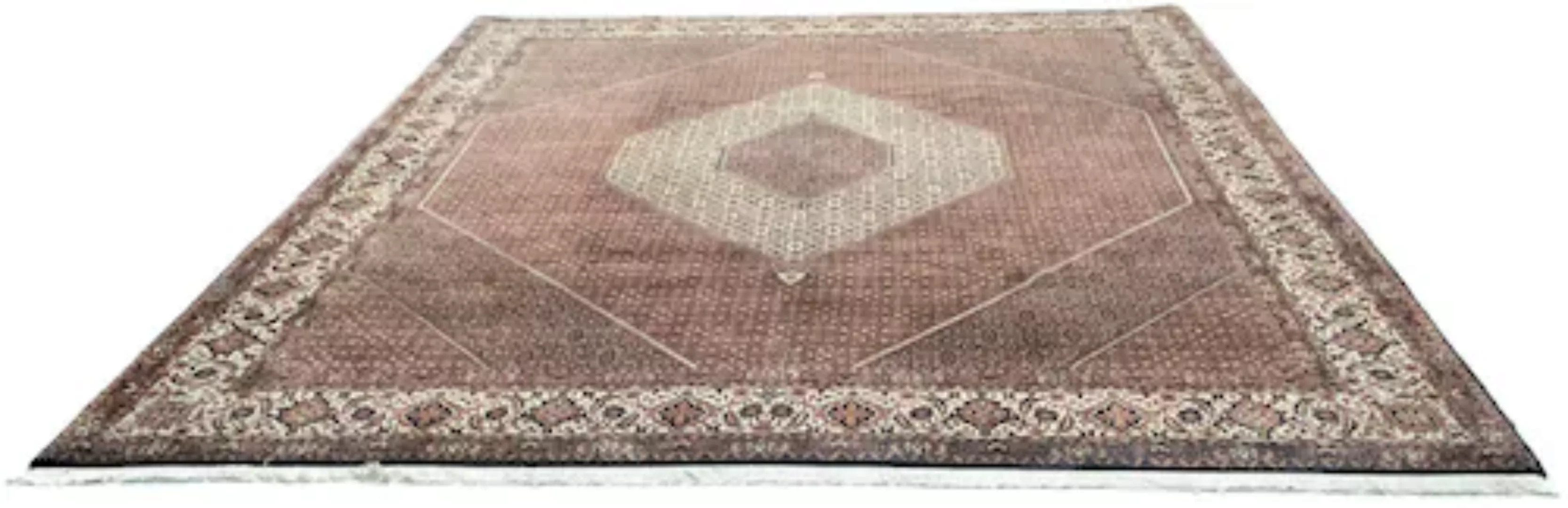 morgenland Wollteppich »Bidjar Teppich handgeknüpft braun«, rechteckig günstig online kaufen