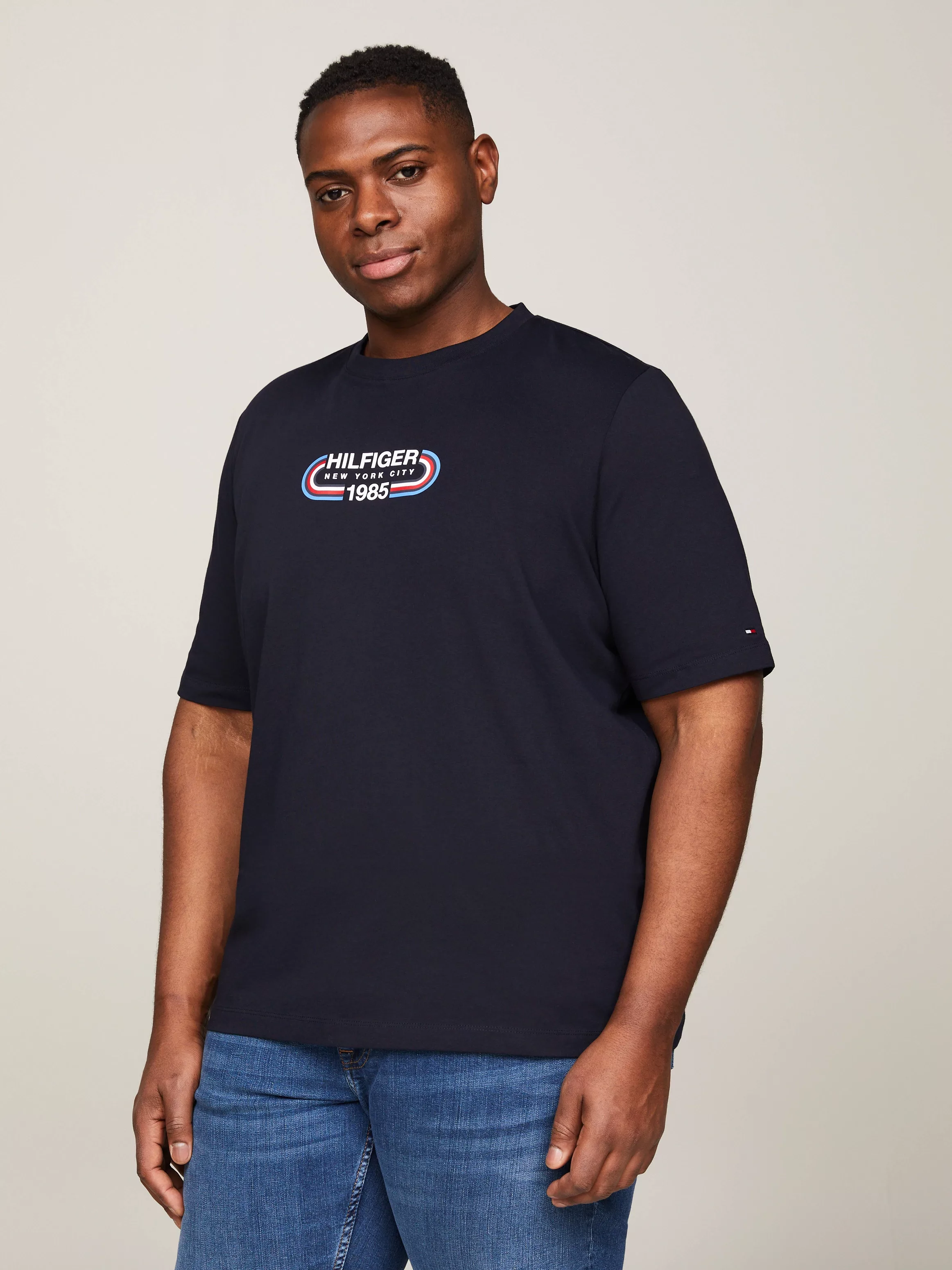 Tommy Hilfiger Big & Tall T-Shirt "BT-HILFIGER TRACK GRAPHIC TEE-B", Große günstig online kaufen