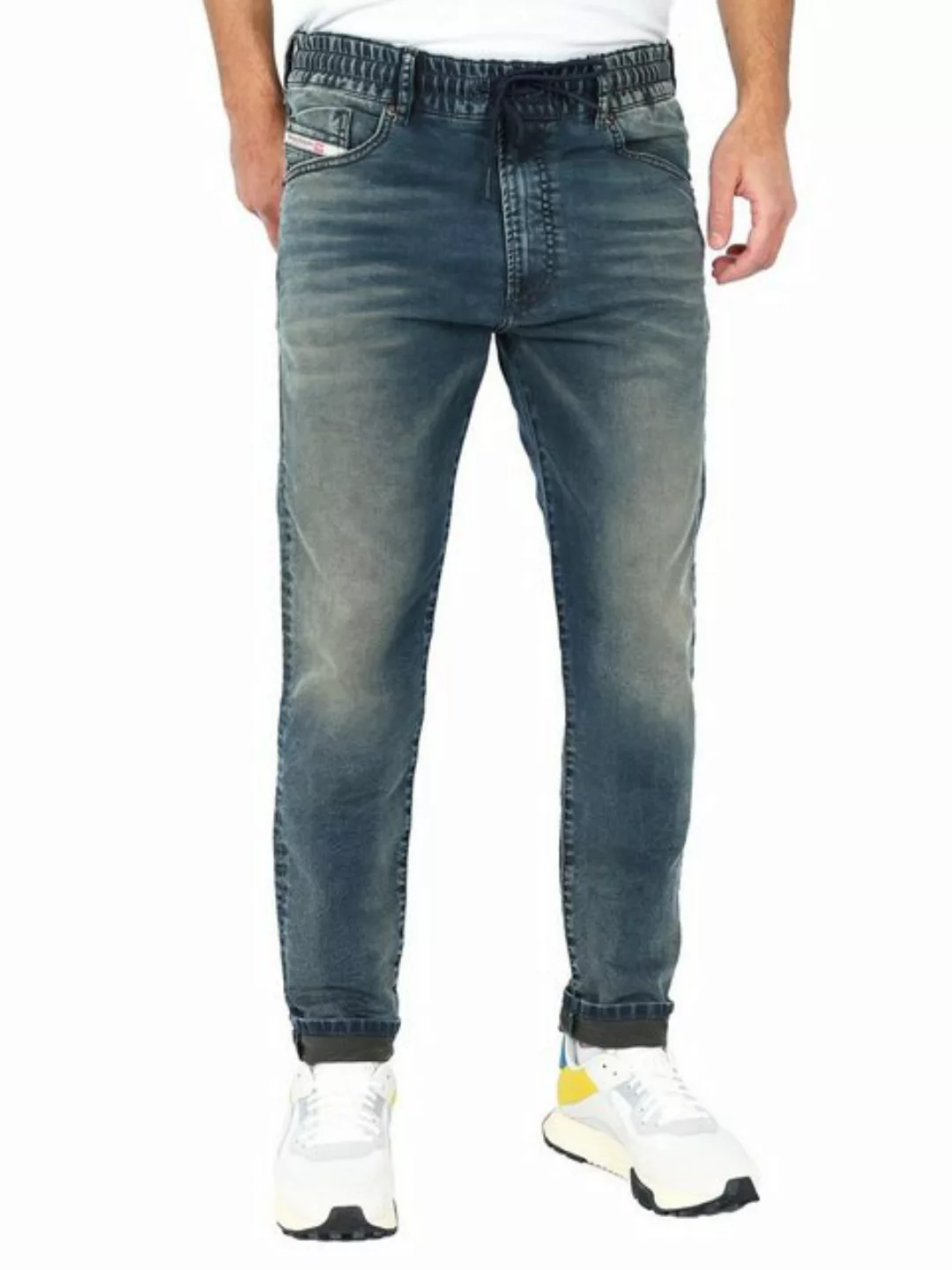 Diesel Tapered-fit-Jeans Stretch JoggJeans - D-Krooley 068DS - Länge:32 günstig online kaufen