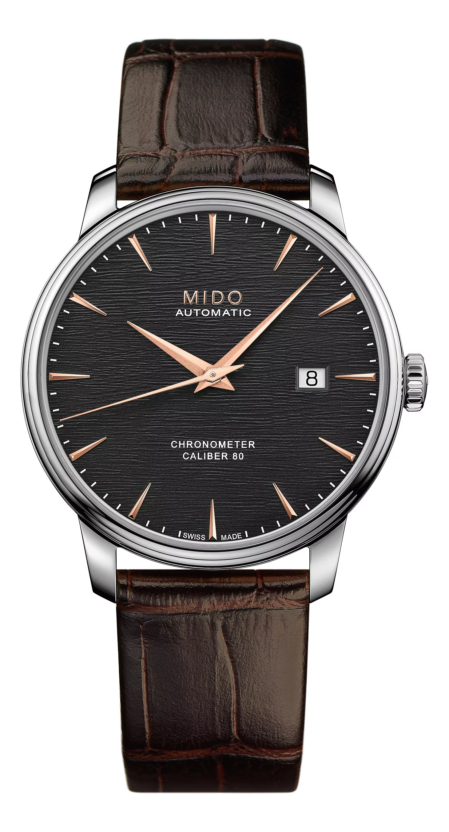 Mido BARONC.III/GR/COSC/STEEL/BROW/ M027.408.16.061.00 Herrenuhr günstig online kaufen