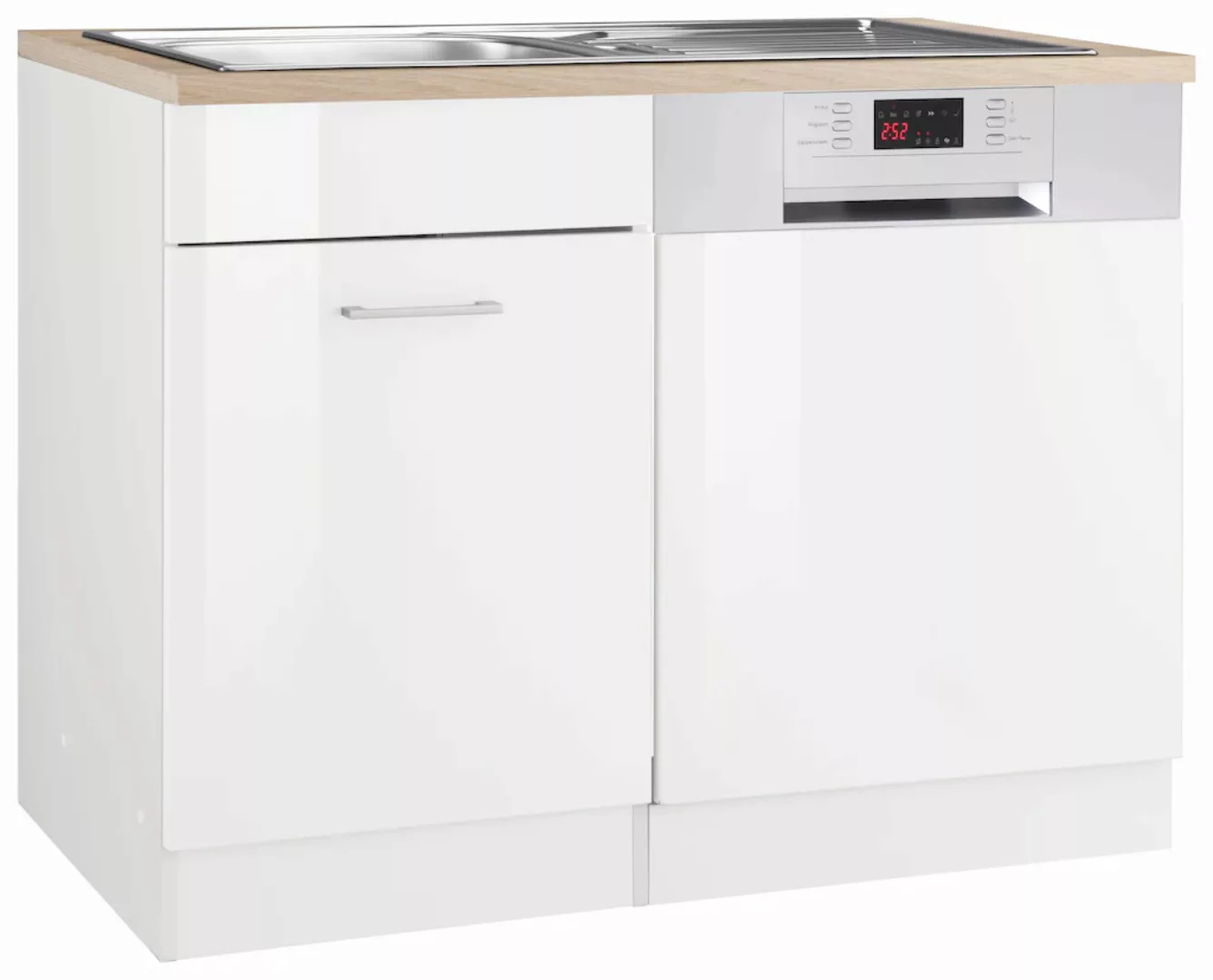 KOCHSTATION Spülenschrank "KS-Utah", Breite 110 cm, mit Tür/Sockel für Gesc günstig online kaufen