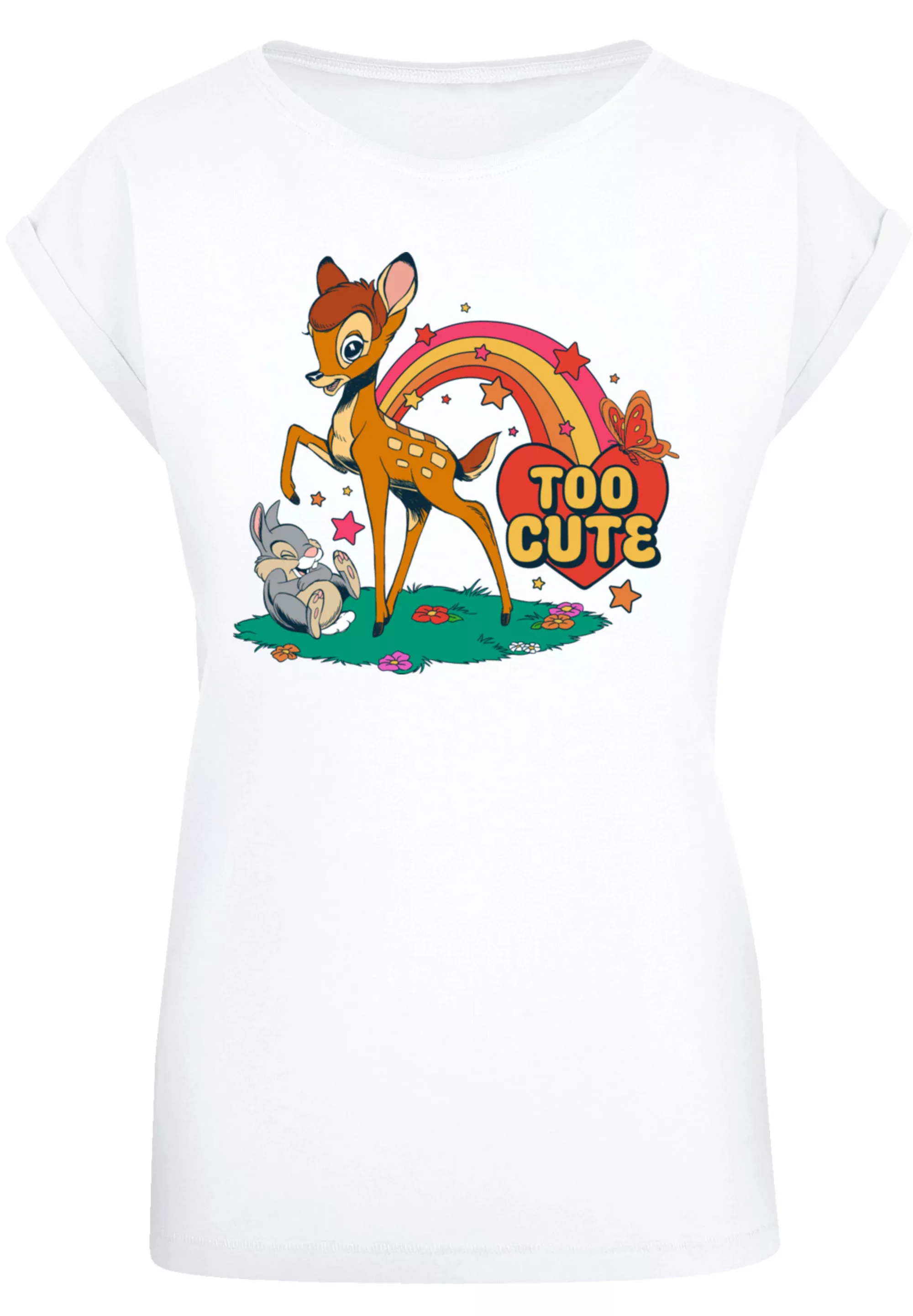 F4NT4STIC T-Shirt "Disney Bambi Too Cute", Premium Qualität günstig online kaufen