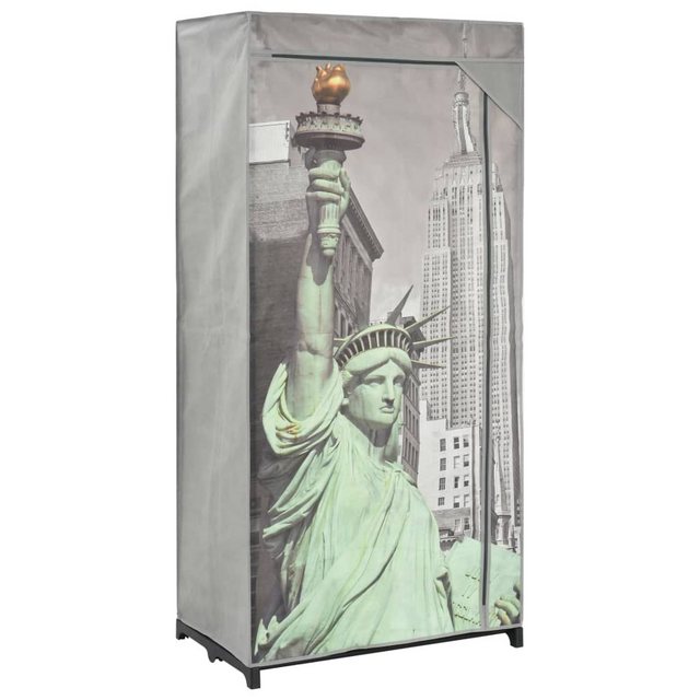 vidaXL Stoffschrank Kleiderschrank 75×45×160 cm New York Stoff günstig online kaufen