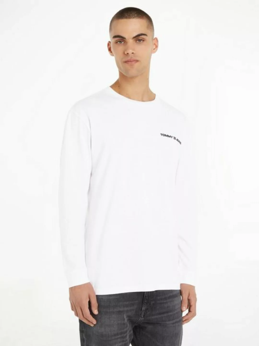 Tommy Jeans Langarmshirt TJM CLSC LINEAR CHEST L/S TEE günstig online kaufen