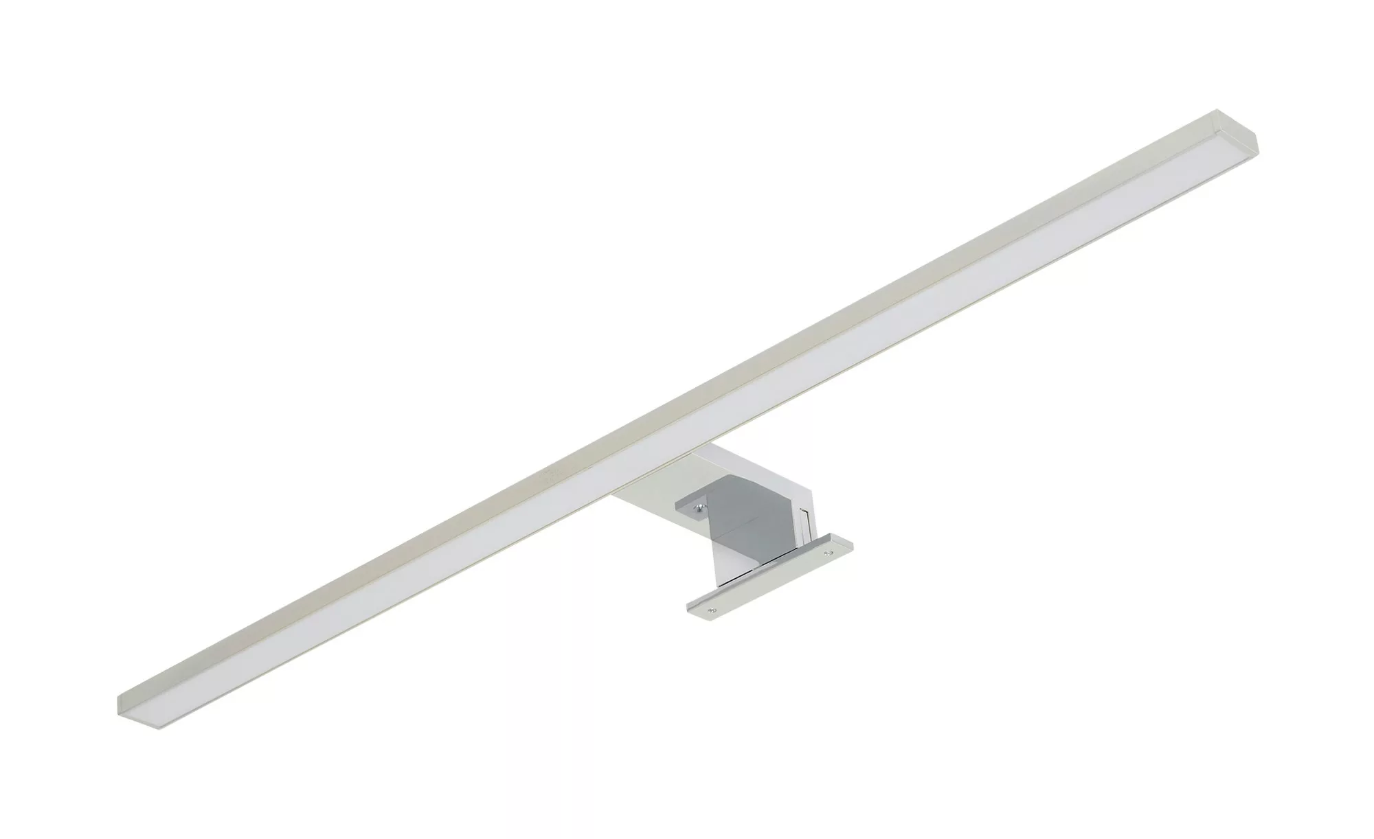 LED-Bad-Spiegelleuchte, 1-flammig chrom ¦ silber ¦ Maße (cm): B: 10,3 H: 3, günstig online kaufen