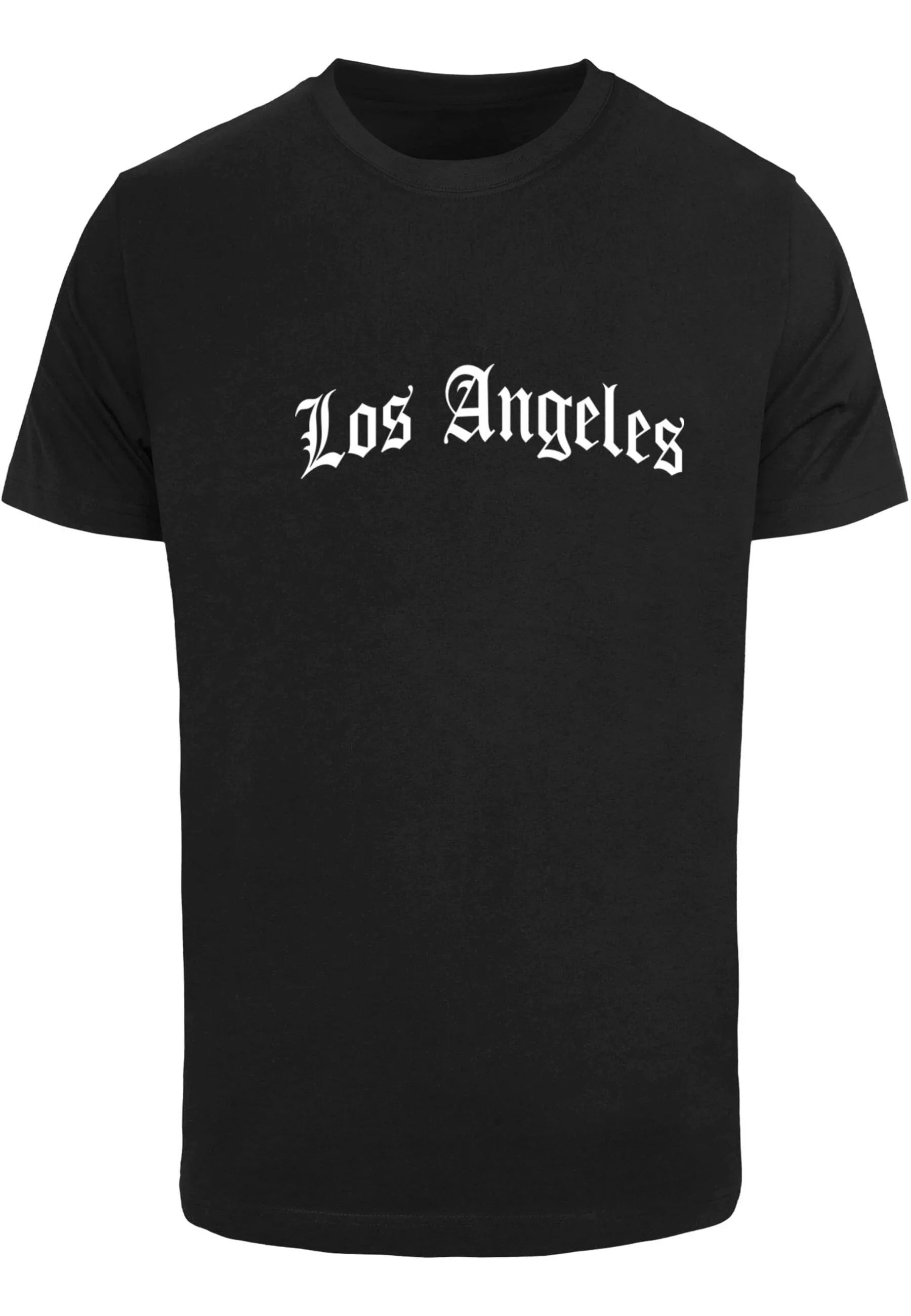 MisterTee T-Shirt MisterTee Herren Los Angeles Wording Tee (1-tlg) günstig online kaufen