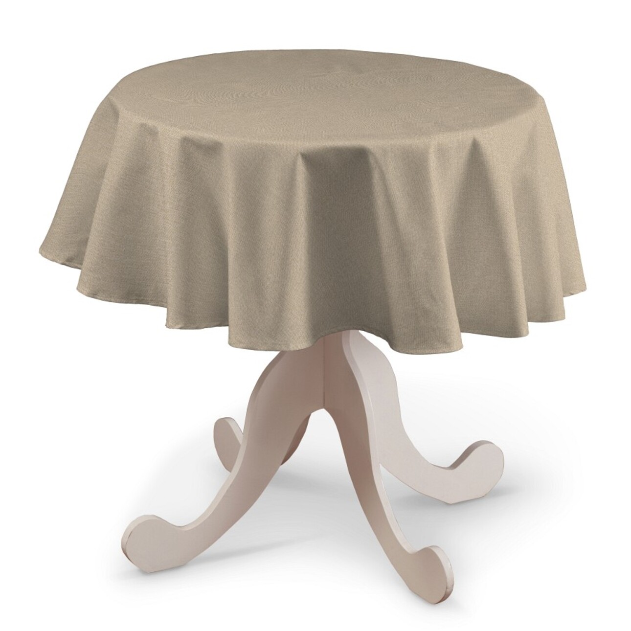 Runde Tischdecke, beige, Edinburgh (115-78) günstig online kaufen