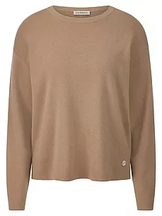 Rundhals-Pullover Uta Raasch beige günstig online kaufen