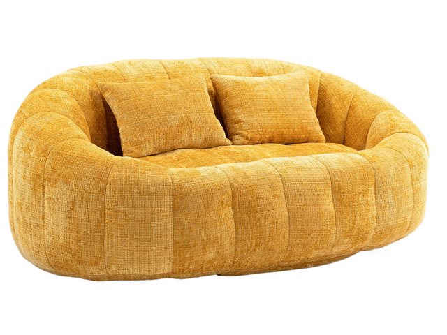 SeedWave Sofa mit 34 cm Rückenlehne, Chenille-Stoff, Memory Foam Füllung, 2 günstig online kaufen