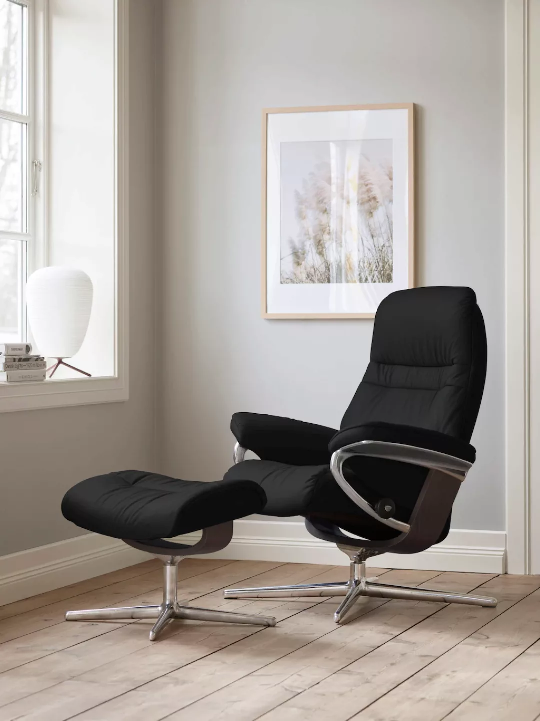 Stressless Relaxsessel "Sunrise", (Set, Relaxsessel mit Hocker), mit Hocker günstig online kaufen