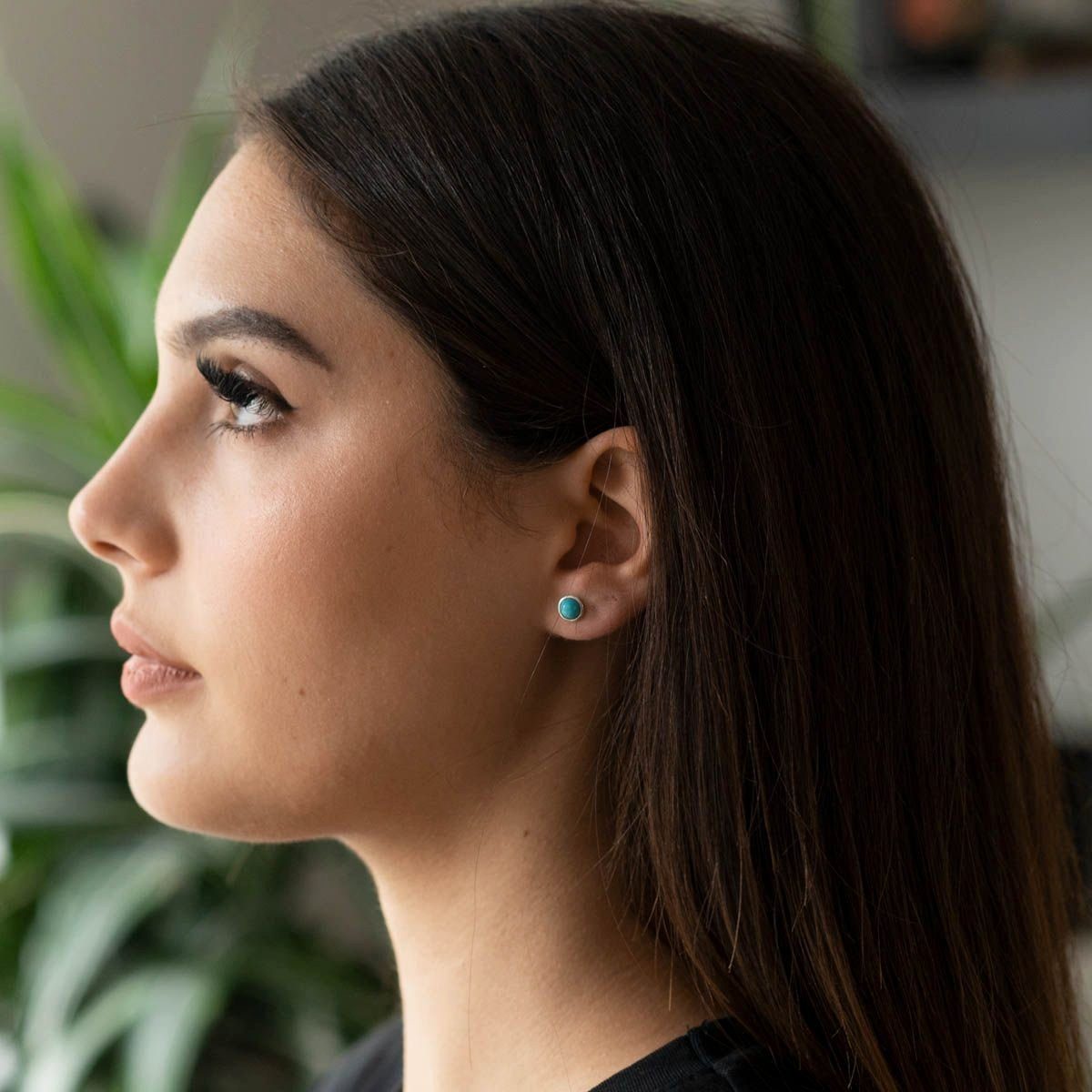 Materia Paar Ohrstecker Damen Ohrringe Türkis günstig online kaufen