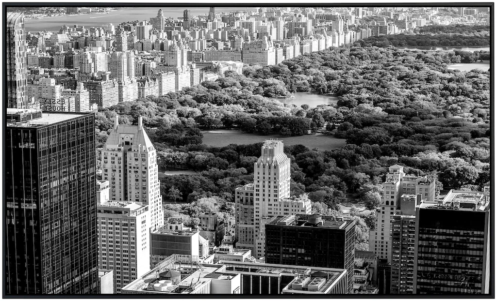 Papermoon Infrarotheizung »New York Schwarz & Weiß«, sehr angenehme Strahlu günstig online kaufen
